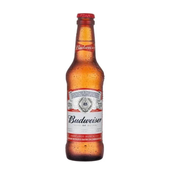 Cervejas: Budweiser Long Neck 330ml - Cerveja