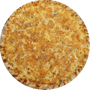 Salgadas: Camarão - Pizza G (Ingredientes: Camarão, Molho de Tomate, Mussarela, Orégano)