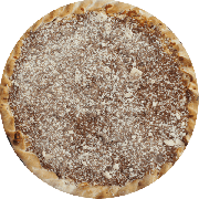 Doces: Chocolate Misto - Pizza G (Ingredientes: Chocolate Branco, Chocolate Preto)