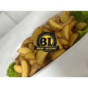 Porções: Batata Rústica (Grande) - Porção (Ingredientes: Batata)