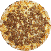 Salgadas: Filé - Pizza G (Ingredientes: Filé, Molho de Tomate, Mussarela, Orégano)