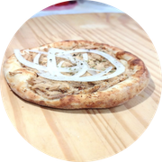 Esfihas Salgadas: Atum - Esfiha (Ingredientes: Atum Sólido, Cebola)