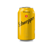 Água: schweppes 350 ml - tonica