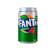 Refrigerante: Fanta Guaraná ZERO lata 350ml - Fanta Guaraná ZERO lata 350ml