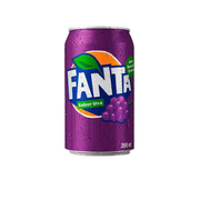 Refrigerante: Fanta Uva Lata 350ml - Refrigerante