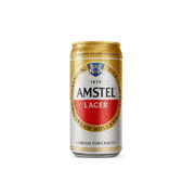 Alcóolicas: Amstel lata 269 ml - Cerveja
