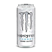 REFRIGERANTES: Energético Monster Energy Zero Açúcar Ultra White Lata 473ml - Com uma fórmula exclusiva um pouco menos doce, com gosto mais leve, zero calorias e com ingredientes de alta qualidade, fornecendo a energia necessária para seu dia ser mais produtivo.
