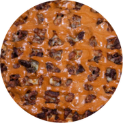 Tradicionais: Alcatra Barbecue - Pizza Grande (Ingredientes: Alcatra, Molho Barbecue, Molho de Tomate, Mussarela, Orégano)