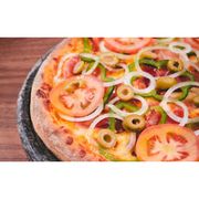 PIZZAEspeciais: HAVAIANA - Pizza Gigante (Ingredientes: Abacaxi, Azeitona, Bacon, Cebola, MOLHO ITALIANO, Mussarela, Orégano, Palmito, Tomate)