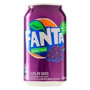 Refrigerante: fanta uva lata 350ml - fanta uva lata 350ml