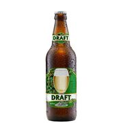 Vinhos: Draft Vinho Branco 600ml - Do melhor chopp, produzido com o mais puro malte e lúpulo de excelência, todos combinados com uma seleção das mais saborosas e adocicadas GrapeFruits, fazem com que este produto seja iniglalável. Sua luminosidade cristalina enaltece os olhos.