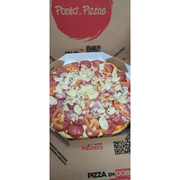 SELEÇÃO DO PONTO: Do Ponto - Pizza Grande (Ingredientes: Alho, Calabresa Fatiada, Champignon, Molho de Tomate, Mussarela, Orégano, Tomate Fatiado)