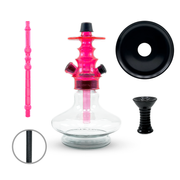 NARGUILE DE PLASTICO: NARGUILE DE PLASTICO DOM HOOKAH- ROSA - ACIMA DE 3 UNIDADES R$69,00 CADA