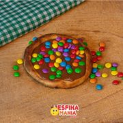 Esfihas Doces: Chocolate C/ Confete - Esfiha Doces (Ingredientes: Chocolate, Confete)