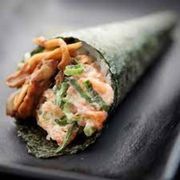 Temakis: Temaki shimeji com cream cheese - temaki de shimeji c/ cream cheese