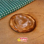 Esfihas Doces: Churros - Esfiha Doces (Ingredientes: Açúcar, Canela, Doce de leite, Massa Caramelizada)