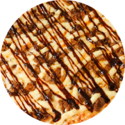 Pizzas: 00 - Pizza da semana - Costelinha barbecue - Pizza Grande (Ingredientes: Catupiry, Costelinha suína, Molho Barbecue, Molho de Tomate, Muçarela)