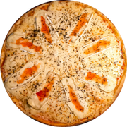 Especiais: Formaggio - Pizza Individual (Ingredientes: Geleia de Pimenta, Molho Pomodoro, Mussarela, Orégano, Queijo Brie)