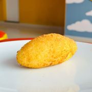 Salgados: Croquete - Salgado de trigo com recheio de Carne