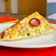 Salgados: pizza recheada - pizza recheada