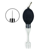 GARFO/FURADOR: GARFINHO COM FURADOR DOM HOOKAH - PRETO - ACIMA DE 3 UNIDADES FICA R$9,00 CADA // ACIMA DE 10 UNIDADES R$7,00 CADA
