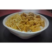 Marmitex Terça-feira: Strogonoff de frango - Marmitex (Ingredientes: Arroz, Feijão)