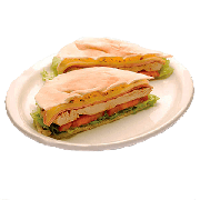 Beirutes: 88- Beirute Atum - Beirutes (Ingredientes: Alface, Atum, Cheddar, Maionese, Mussarela, Ovos cozido, Tomate)