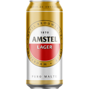Cervejas: Amstel 473ml - Cerveja