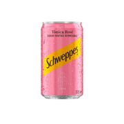 Tônica: Tonica Rosé - Schweppes (sabor frutas vermelhas) (Lata) - 220ml