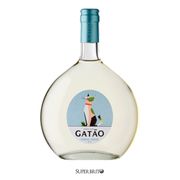 Vinhos Portugueses: Gatão Branco Cantil - Vinho Portugues Verde Branco Meio Seco Gatao Cantil 750ml