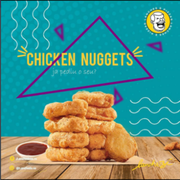 Porções: Nuggets Grande - Porções (Ingredientes: Nugget)