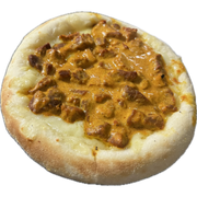 Esfihas: strogonoff de carne - Esfihas (Ingredientes: carne de strogonoff, mussarela)