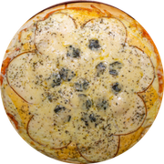 Brood: 4 Queijos - Pizza Assada | Grande (Ingredientes: Molho de Tomate, Muçarela, Gorgonzola, Provolone, Queijo Prato, Orégano)