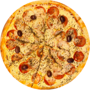 Clássicas: Pepperoni - Pizza Grande (Ingredientes: Mussarela, Pepperoni)
