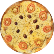 Clássicas: Mussarela - Pizza Grande (Ingredientes: Mussarela, Rodelas de Tomate)