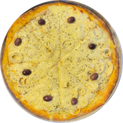 Clássicas: Palmito - Pizza Grande (Ingredientes: Coberto Com Mussarela, Palmito)