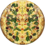 Clássicas: Marguerita - Pizza Grande (Ingredientes: Manjericão, Mussarela, Parmesão, Rodelas de Tomate)