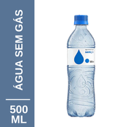 Água: Água Sem Gás 500ml - Água