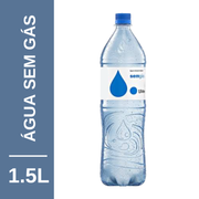 Água: Água Sem Gás 1.5L - Bebidas