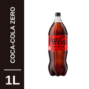 Refrigerantes: Coca Cola Zero 1L - Bebidas