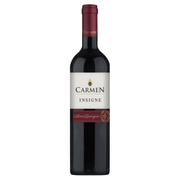 Vinhos Chilenos: Carmen Tinto Insigne Cabernet Suavig - Vinho Chileno Tinto Seco Carmen Insigne Cabernet Suavignon 750ml