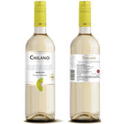 Vinhos Chilenos: Chilano Branco Moscato - Vinho Chileno Branco Suave 750ml