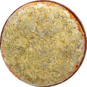 Brood: Cebola na Manteiga - Pizza Assada | Grande (Ingredientes: Molho de Tomate, Muçarela, Cebola na Manteiga, Orégano)