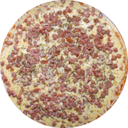 Brood: Bacon - Pizza Assada | Grande (Ingredientes: Molho de Tomate, Muçarela, Bacon, Orégano)