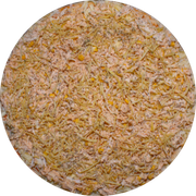 Brood: Fricassê - Pizza Pré-Assada | Grande (Ingredientes: Molho de Tomate, Muçarela, Molho Fricassê, Batata Palha, Orégano)