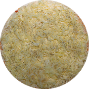 Brood: Cebola na Manteiga - Pizza Pré-Assada | Grande (Ingredientes: Molho de Tomate, Muçarela, Cebola na Manteiga, Orégano)