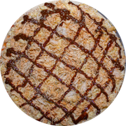 Brood: Frango com Barbecue - Pizza Pré-Assada | Grande (Ingredientes: Molho de Tomate, Muçarela, Frango Desfiado, Molho Barbecue, Orégano)