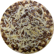 Brood: Coração - Pizza Pré-Assada | Grande (Ingredientes: Molho de Tomate, Muçarela, Coração de Frango, Orégano)