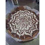 Doces: Double Chocolate - Pizza Grande (Ingredientes: Chocolate ao Leite, Delicioso Chocolate Branco)
