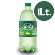 Refrigerante: Soda Limonada 1L - Refrigerante Limão